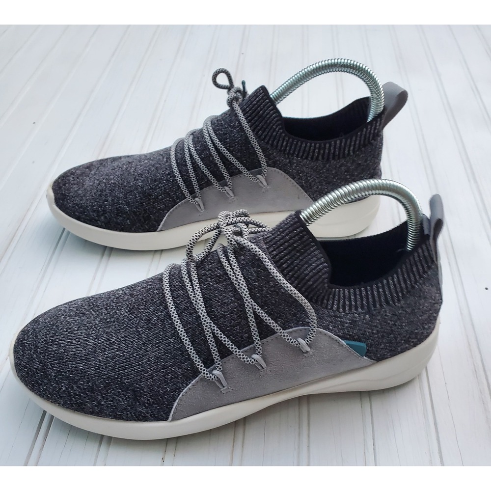 Vessi Cityscape Classic Charcoal Grey Waterproof Knit Sneakers Womens 9